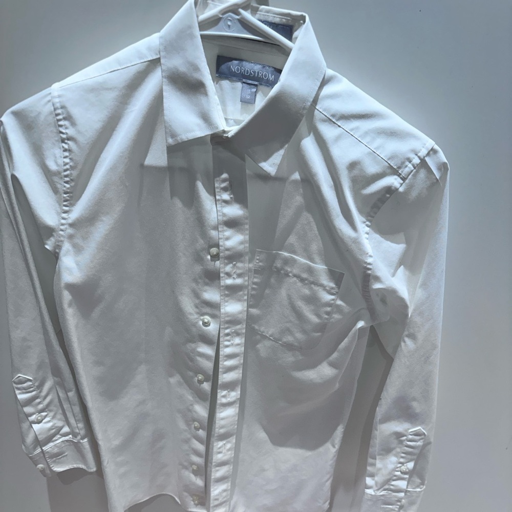 Nordstrom Crisp White Dress Shirt